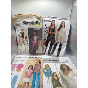 Vintage Sewing Pattern Lot - McCalls‎ Simplicity Butterick & More - Womens Girls
